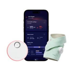 Owlet Mint Baby Monitor Sock